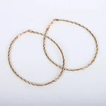 Load image into Gallery viewer, Twist of Elegance: 925 Gold-Plated Silver Anklet