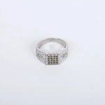 Load image into Gallery viewer, Men's Vintage Silver Ring with Geometric & Tribal Detailing