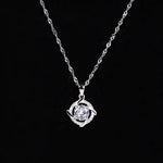 Load image into Gallery viewer, 925 Silver Chain with Love Knot Pendant – Symbol of Eternal Bond
