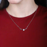 Load image into Gallery viewer, 925 Silver Chain with Graceful Deer Pendant – Wild Elegance
