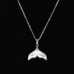 Load image into Gallery viewer, 925 Silver Chain with Elegant Fish Tail Pendant – Grace in Motion
