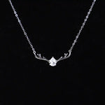 Load image into Gallery viewer, 925 Silver Chain with Graceful Deer Pendant – Wild Elegance
