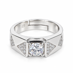 Load image into Gallery viewer, His &amp; Hers 925 Sterling Silver Couple Rings Set – Matching Rings for Couples
