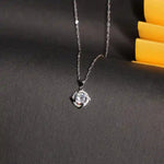 Load image into Gallery viewer, 925 Silver Chain with Love Knot Pendant – Symbol of Eternal Bond
