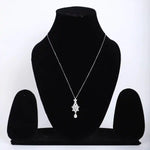 Load image into Gallery viewer, 925 Silver Chain with Zirconia-Studded Premium Pendant – Sparkle Refined
