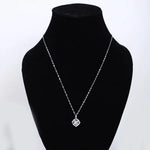 Load image into Gallery viewer, 925 Silver Chain with Love Knot Pendant – Symbol of Eternal Bond
