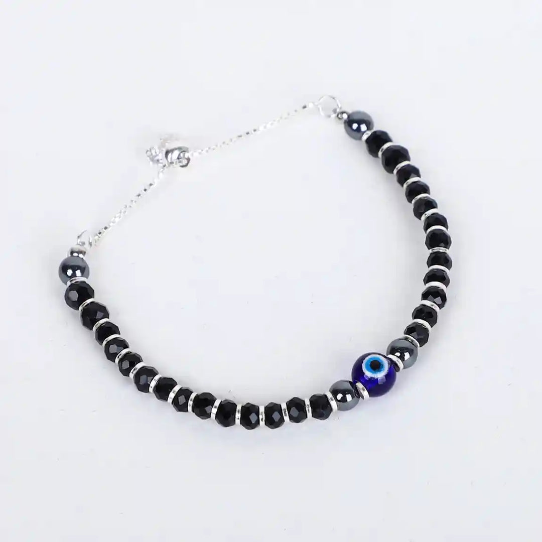 Delicate Baby Nazariya with Black Stones for Protection