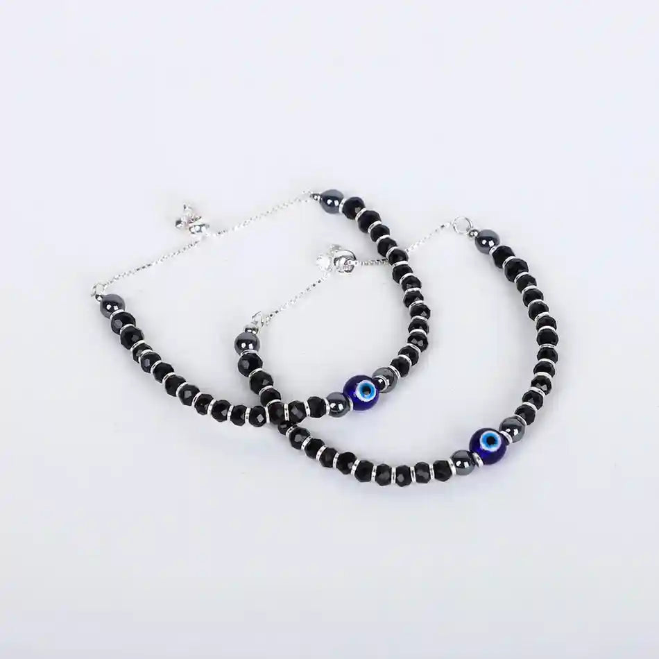 Delicate Baby Nazariya with Black Stones for Protection