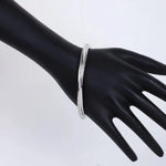Load image into Gallery viewer, Radiant 92.5 Silver Kadha Bracelet with Dazzling Stone Studs
