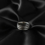 Load image into Gallery viewer, Classic Groove Silver Men’s Ring
