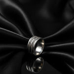Load image into Gallery viewer, Classic Groove Silver Men’s Ring
