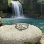 Load image into Gallery viewer, Elegant Wave Silver Women’s Ring
