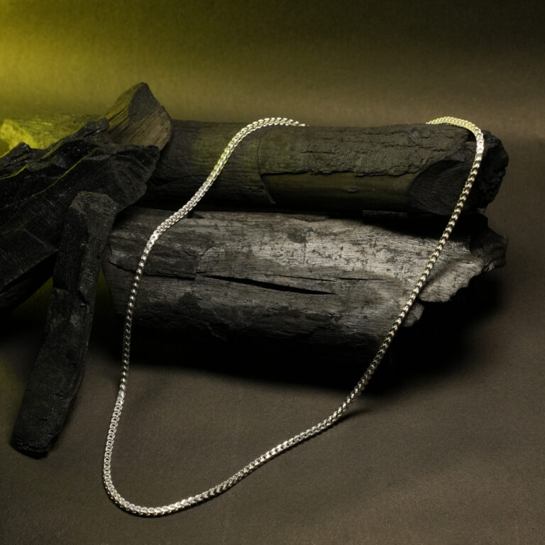 Classic 925 Silver Foxtail Chain – Timeless Strength & Style